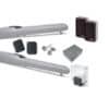 Kit automatizare poartă batantă Nice Wingo 3524 cu brațe, modul control, fotocelule și lampă